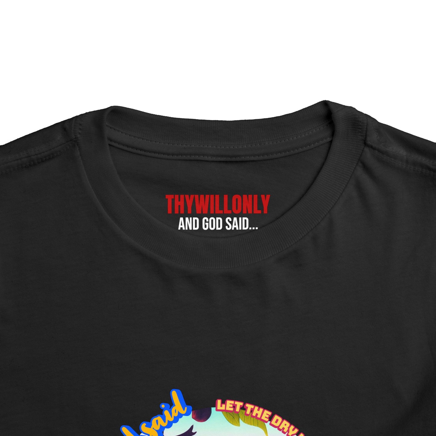Creation Day 3 Toddler Tee: Land, Seas & Life