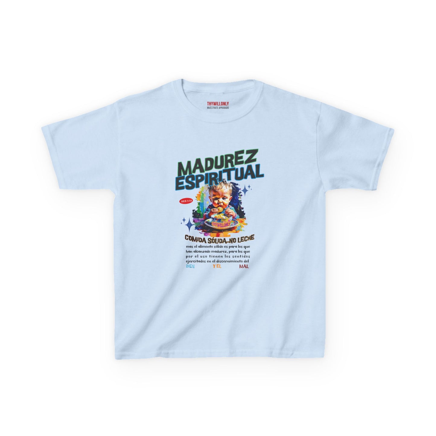 Hebreos 5:14 Camiseta Juvenil: Madurez Espiritual