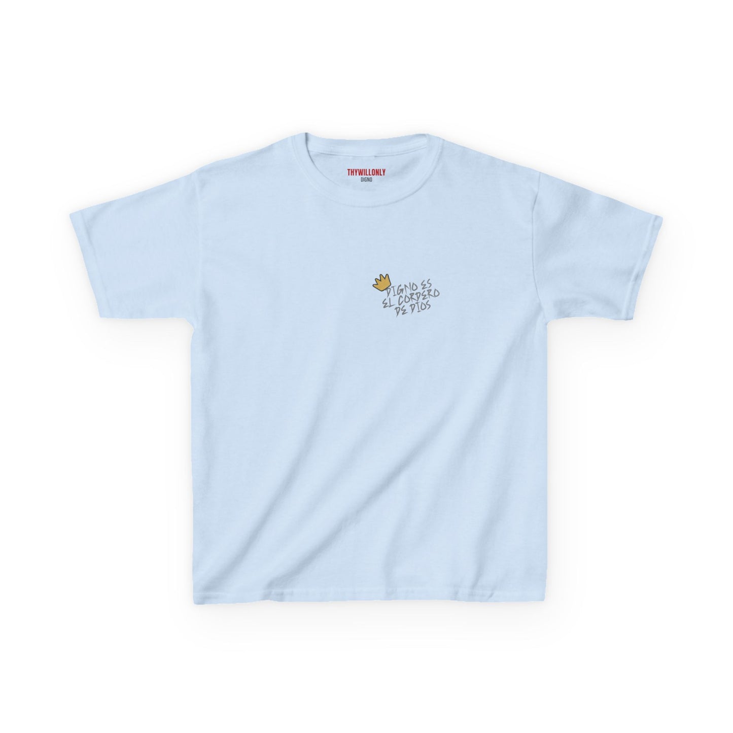 Apocalipsis 5:12 Camiseta Jovenes – Digno es el Cordero
