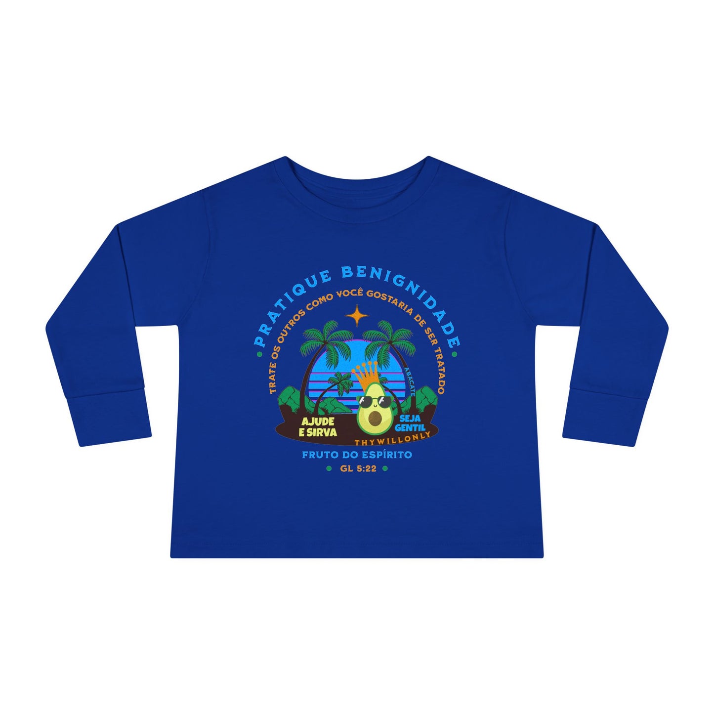 Gálatas 5:22 Camiseta Infantil: Benignidade – Fruto do Espírito