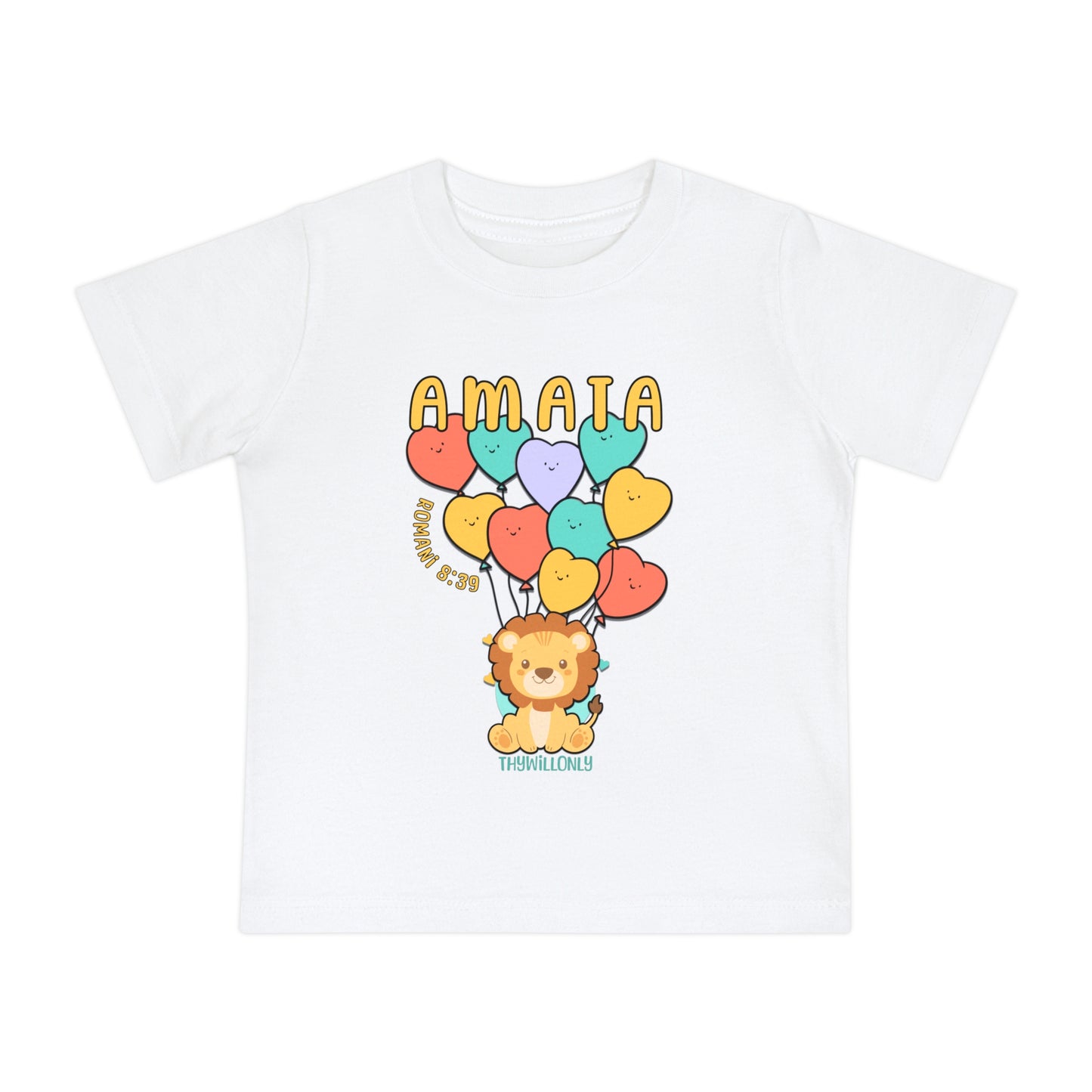Romani 8:38 - Maglietta Neonato Amata
