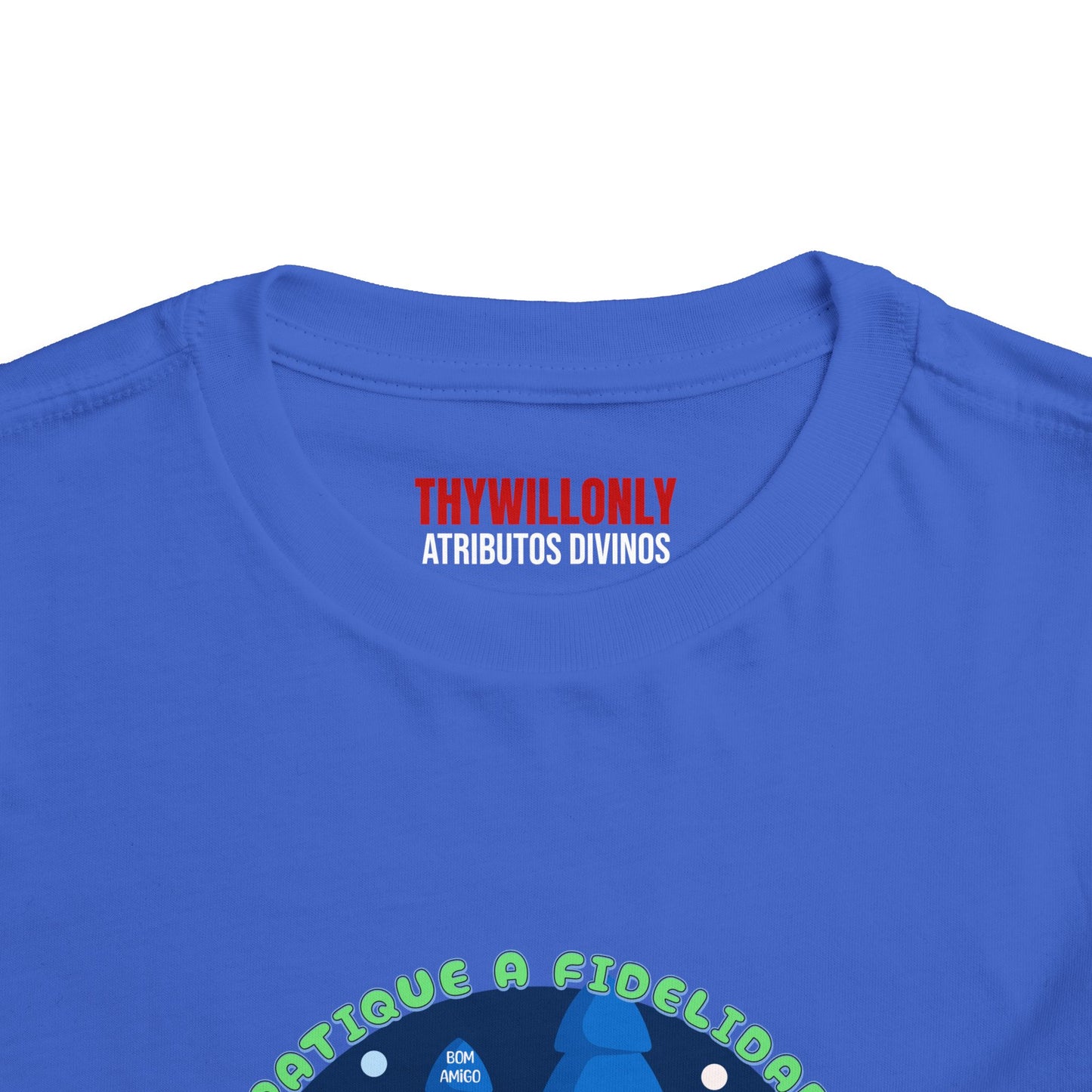 Gálatas 5:22 Camiseta Infantil: Fidelidade – Fruto do Espírito