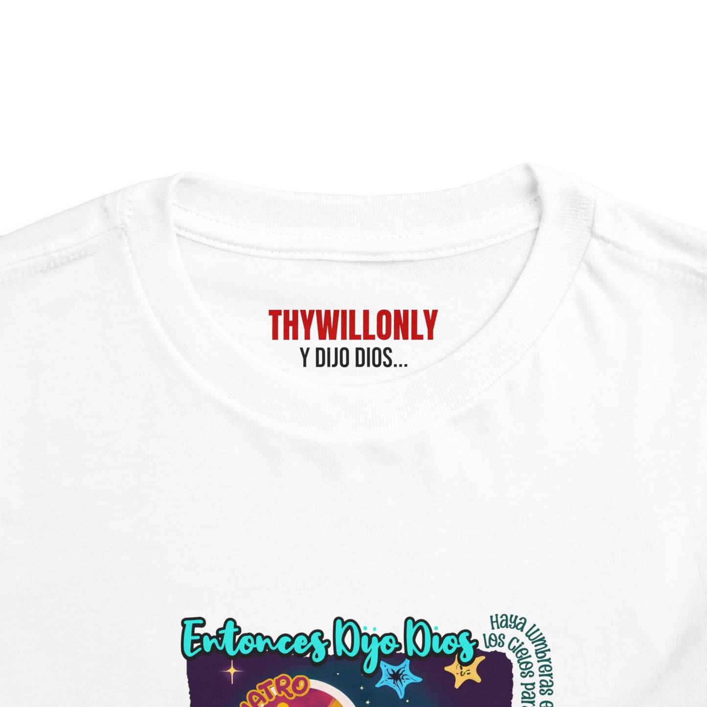Día 4 de la Creación - Camiseta Infantil: Luces en los Cielos