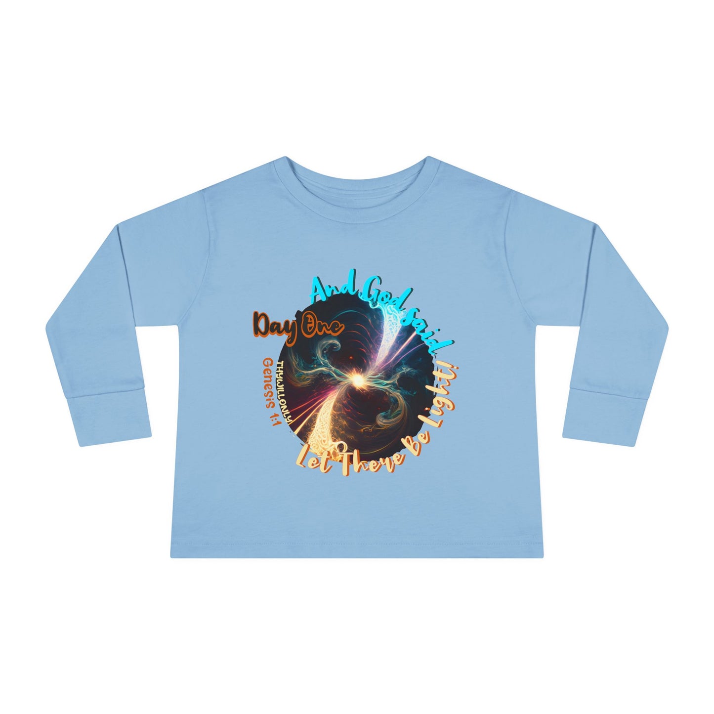 Creation Day 1 Toddler LS Tee: Let There Be Light