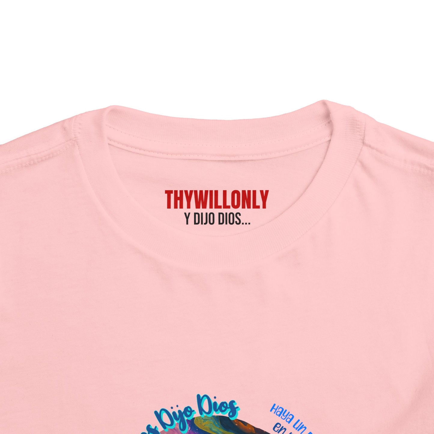 Día 2 de la Creación - Camiseta Infantil: Cielo Arriba, Aguas Abajo