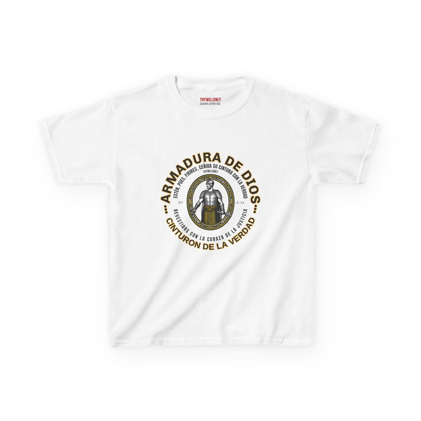 Efesios 6:14 - Camiseta: Cinturón de la Verdad – Armadura de Dios