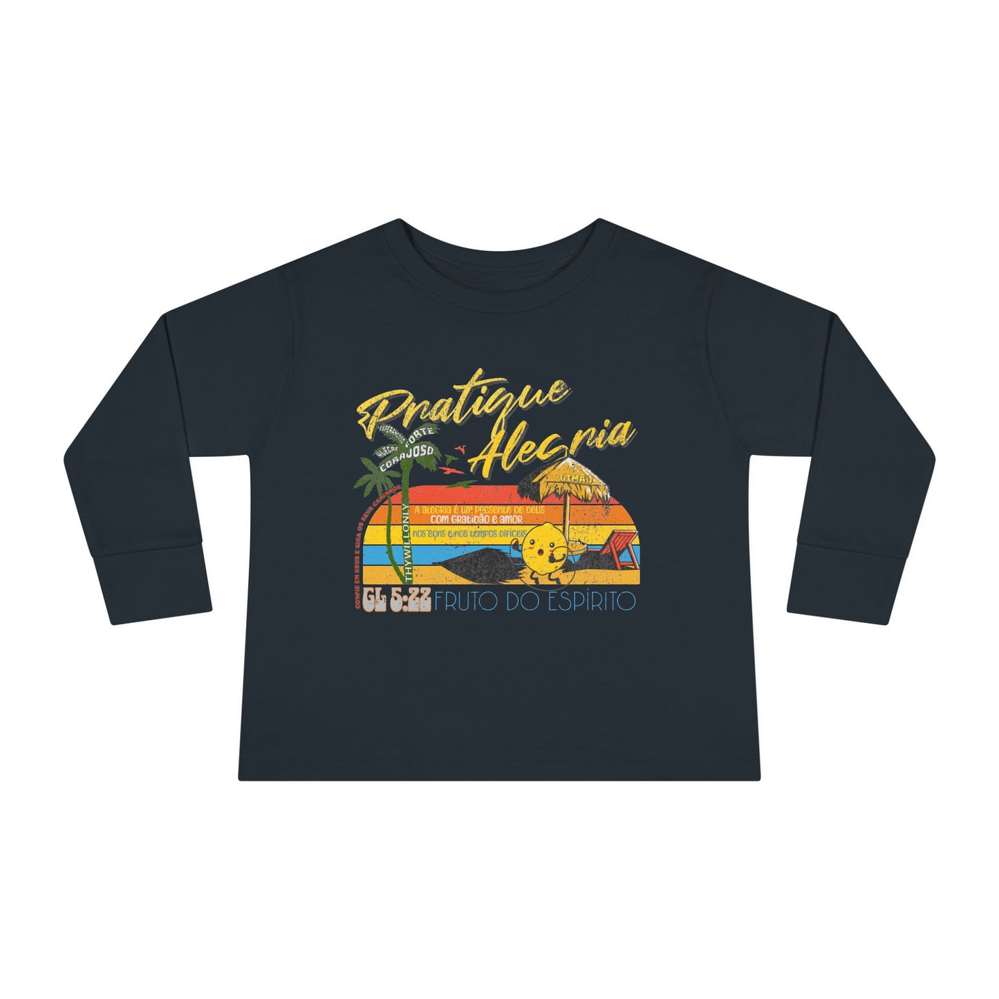 Gálatas 5:22 Camiseta Infantil: Alegria – Fruto do Espírito