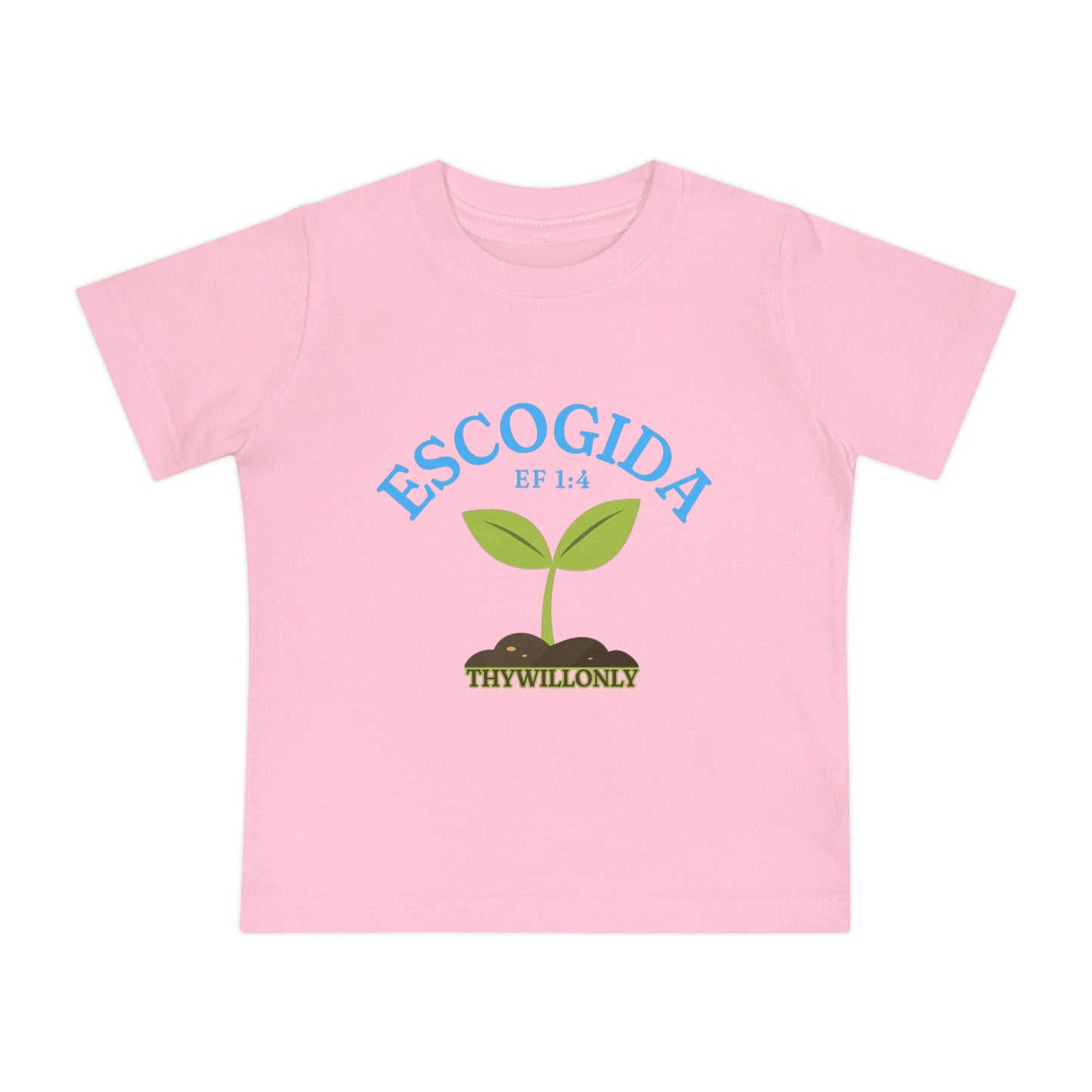 Efesios 1:4 - Camiseta para Bebé Escogida