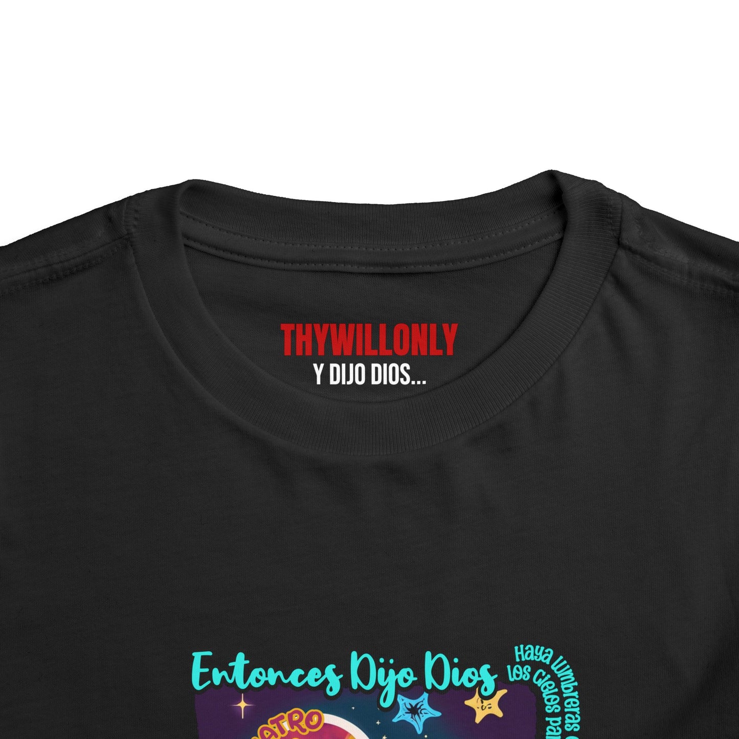 Día 4 de la Creación - Camiseta Infantil: Luces en los Cielos