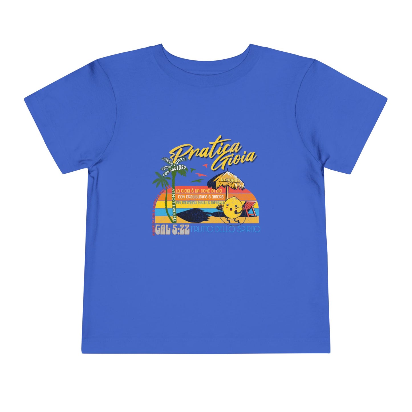 Galati 5:22 Maglietta per Bambini: Gioia β Frutto dello Spirito