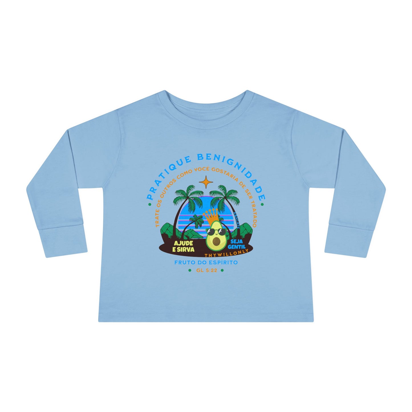 Gálatas 5:22 Camiseta Infantil: Benignidade – Fruto do Espírito