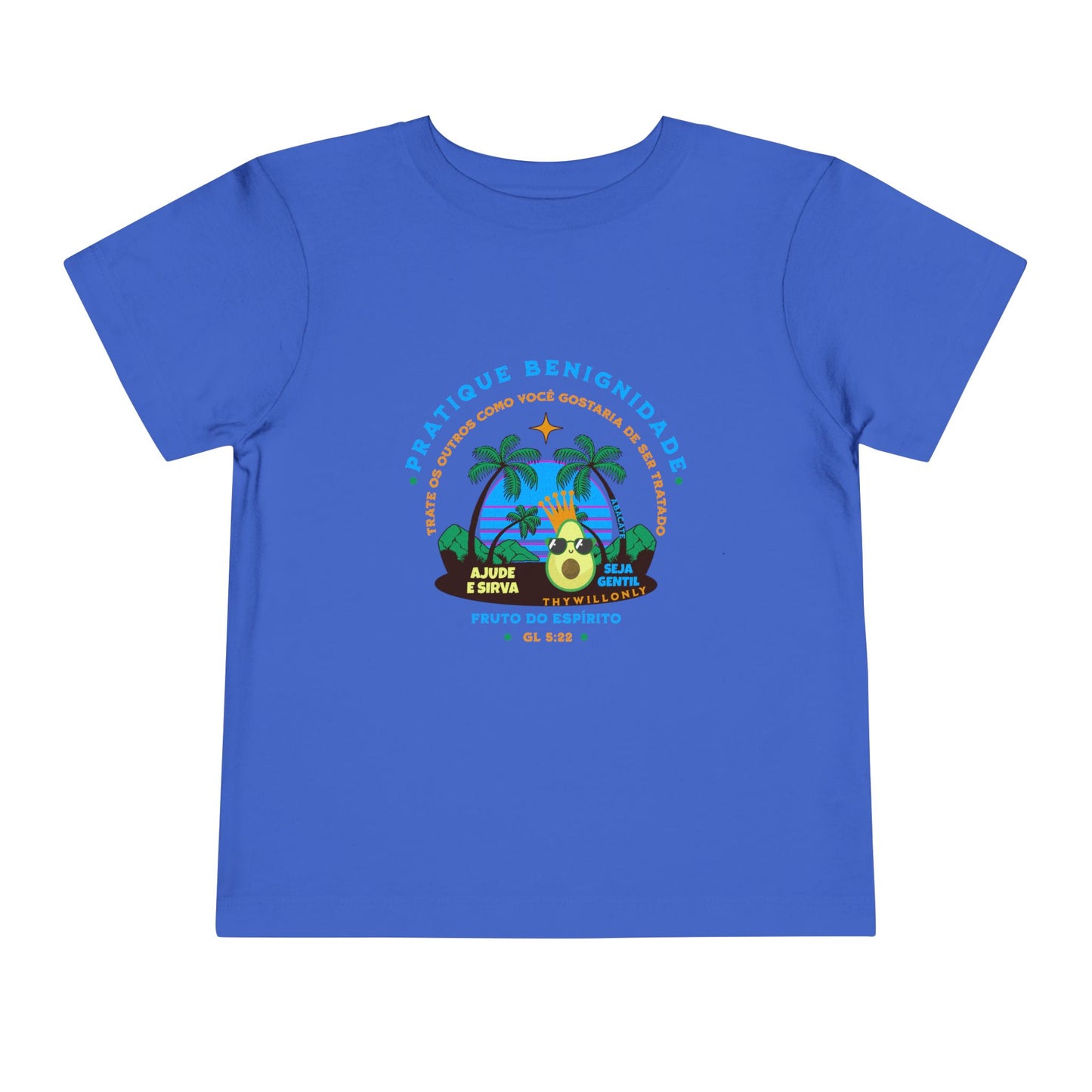 Gálatas 5:22 Camiseta Infantil: Benignidade – Fruto do Espírito