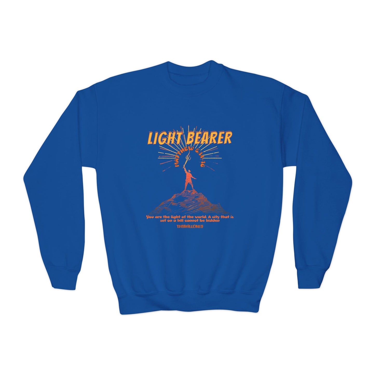 Light Bearer Kids Crewneck β Matthew 5:14β16