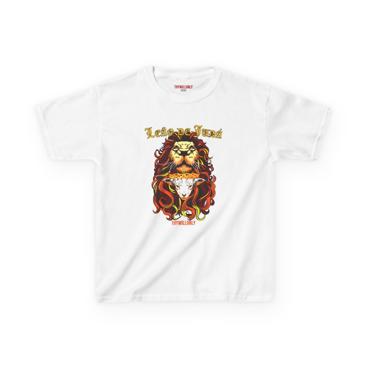 Apocalipse 5:5 - Camiseta Jovens : O Orgulho do Leão de Judá