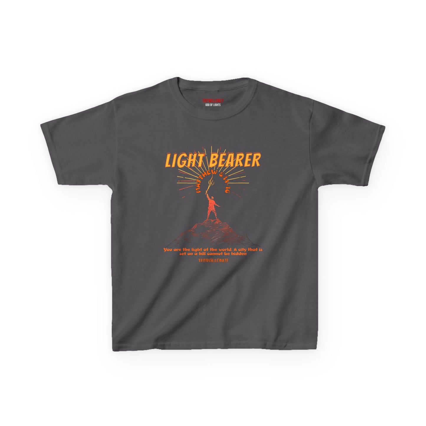 Light Bearer Kids T-Shirt β Matthew 5:14β16