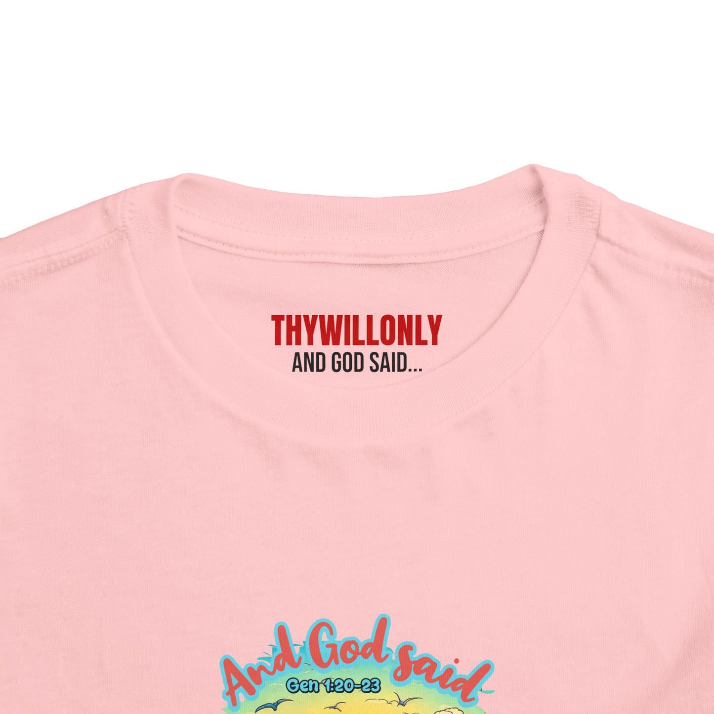 Creation Day 5 Toddler Tee: Soar & Splash