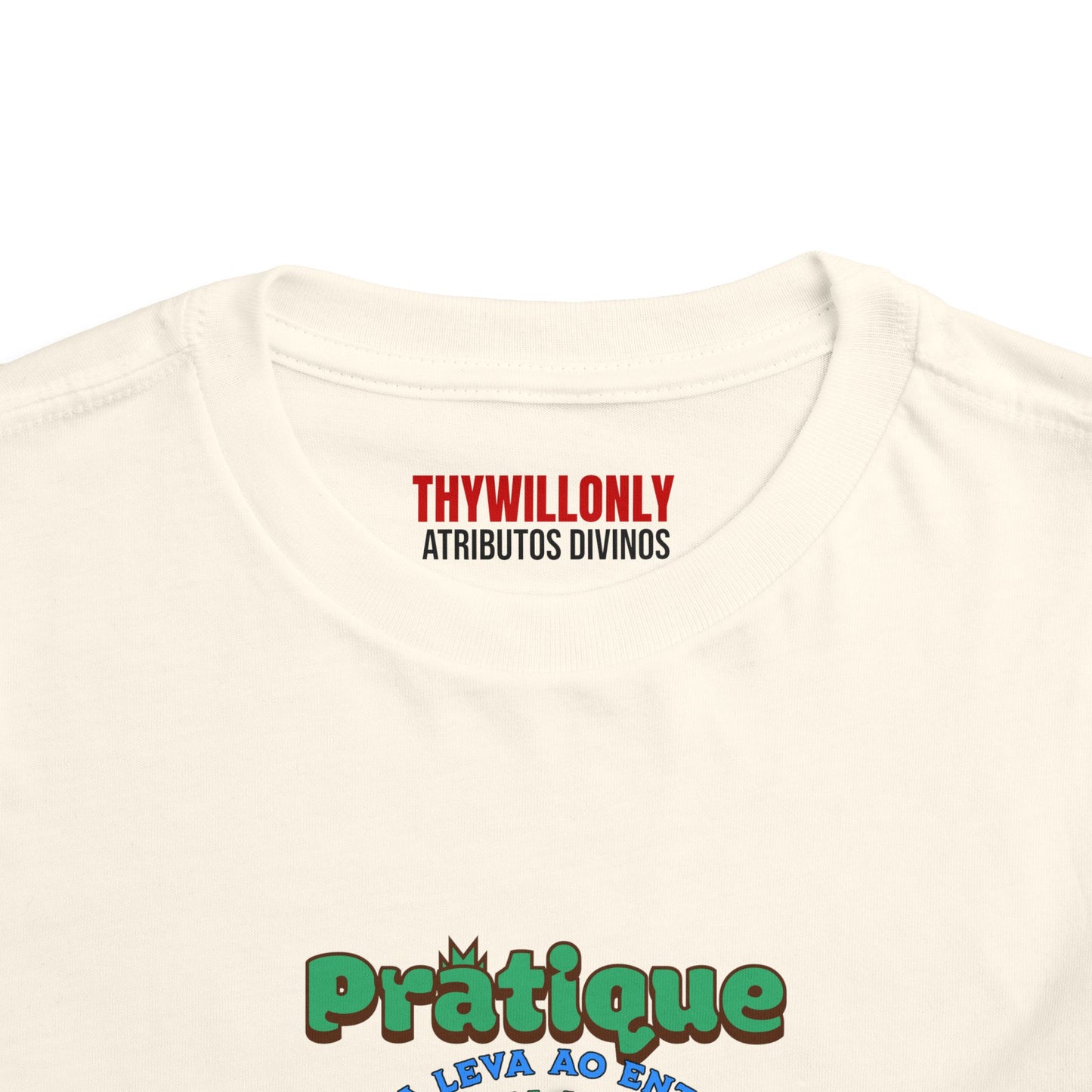 Camiseta Infantil Gálatas 5:22 – Paciência: Fruto do Espírito