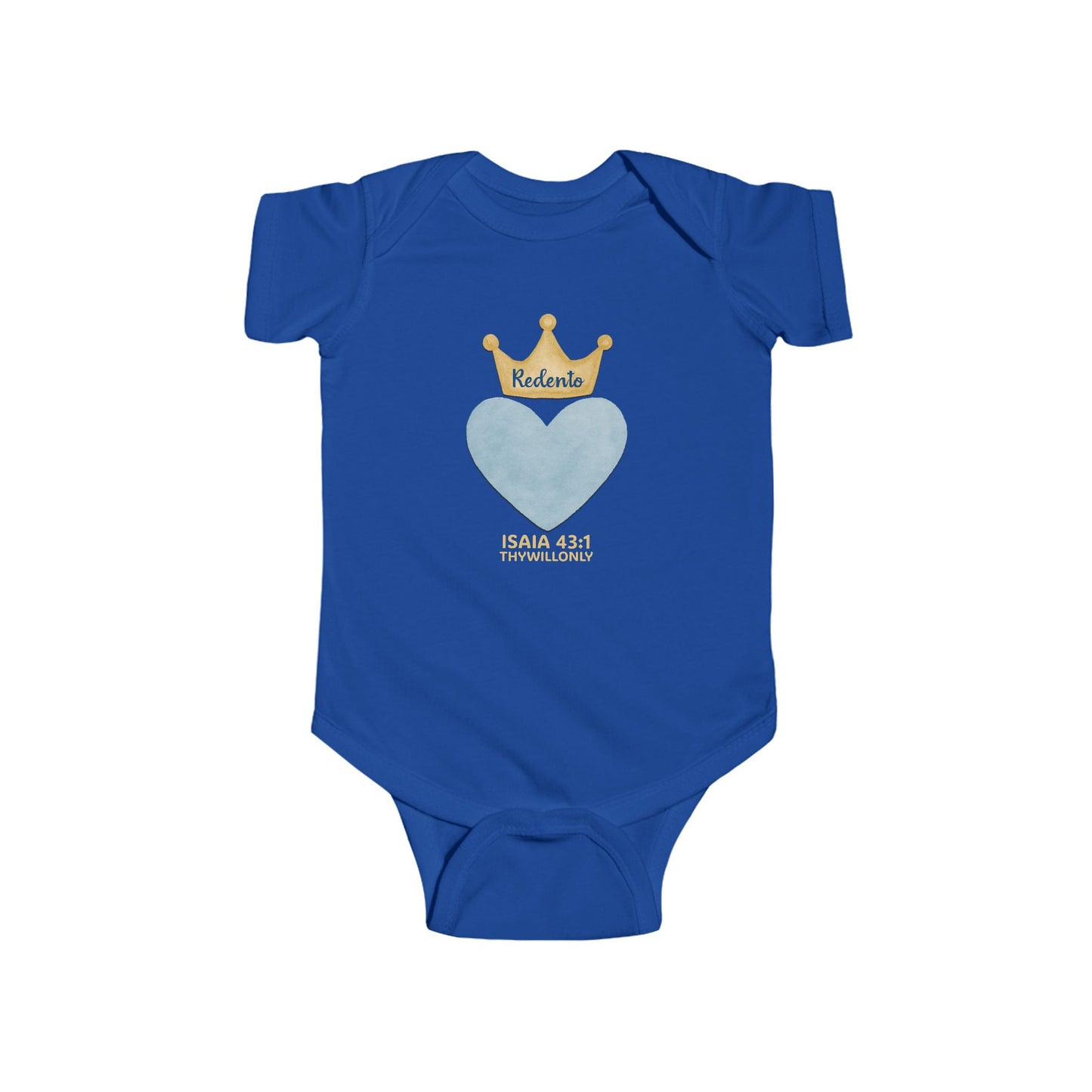 Isaia 43:1 - Body Neonato Redento