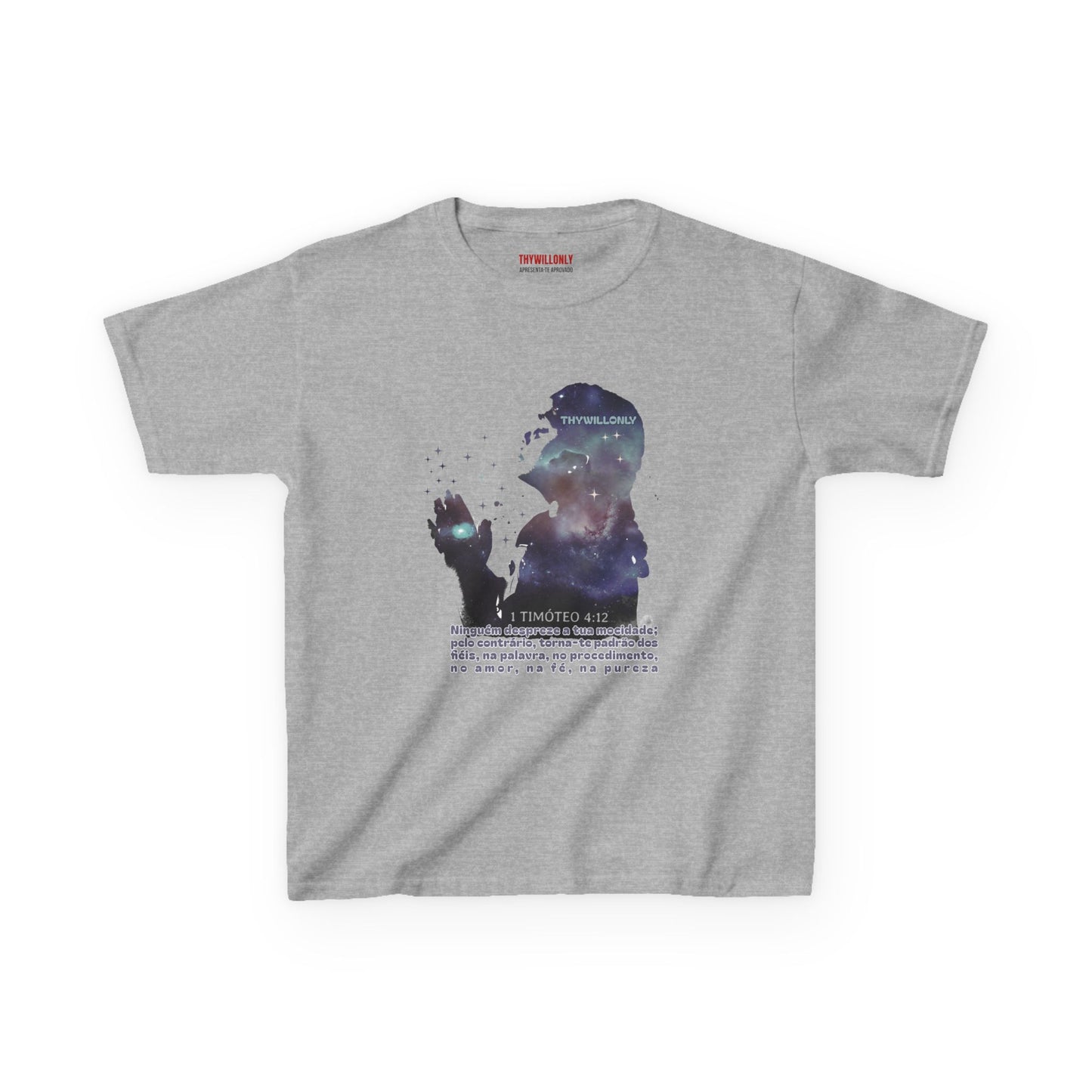 1 Timóteo 4:12 Camiseta Infantil – Seja um Exemplo