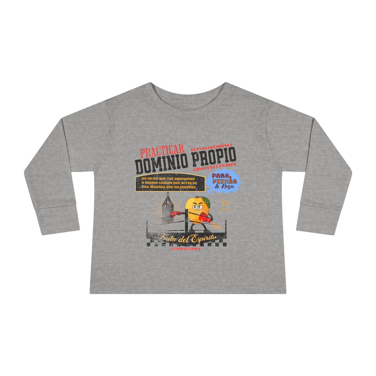 Gálatas 5:23 - Camiseta para Niños: Dominio Propio – Fruto del Espíritu