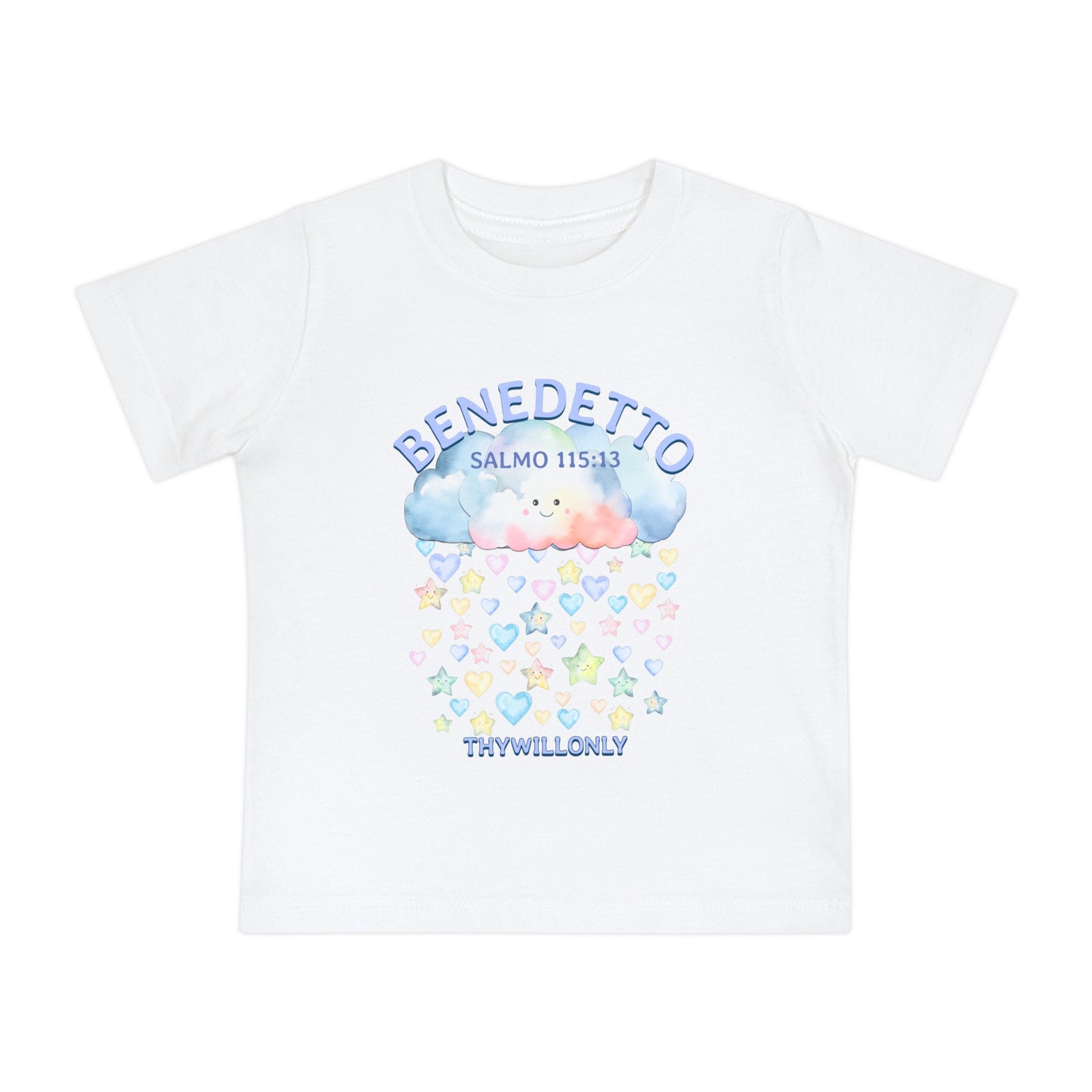 Salmo 115:13 - Maglietta Neonato Benedetto
