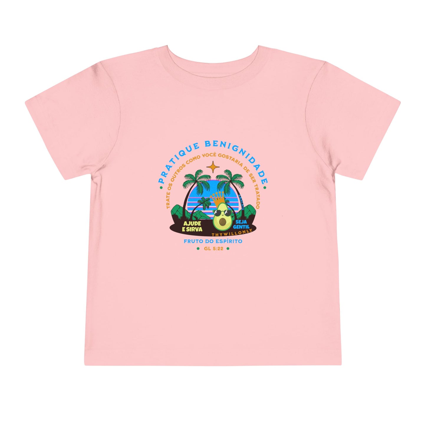Gálatas 5:22 Camiseta Infantil: Benignidade – Fruto do Espírito