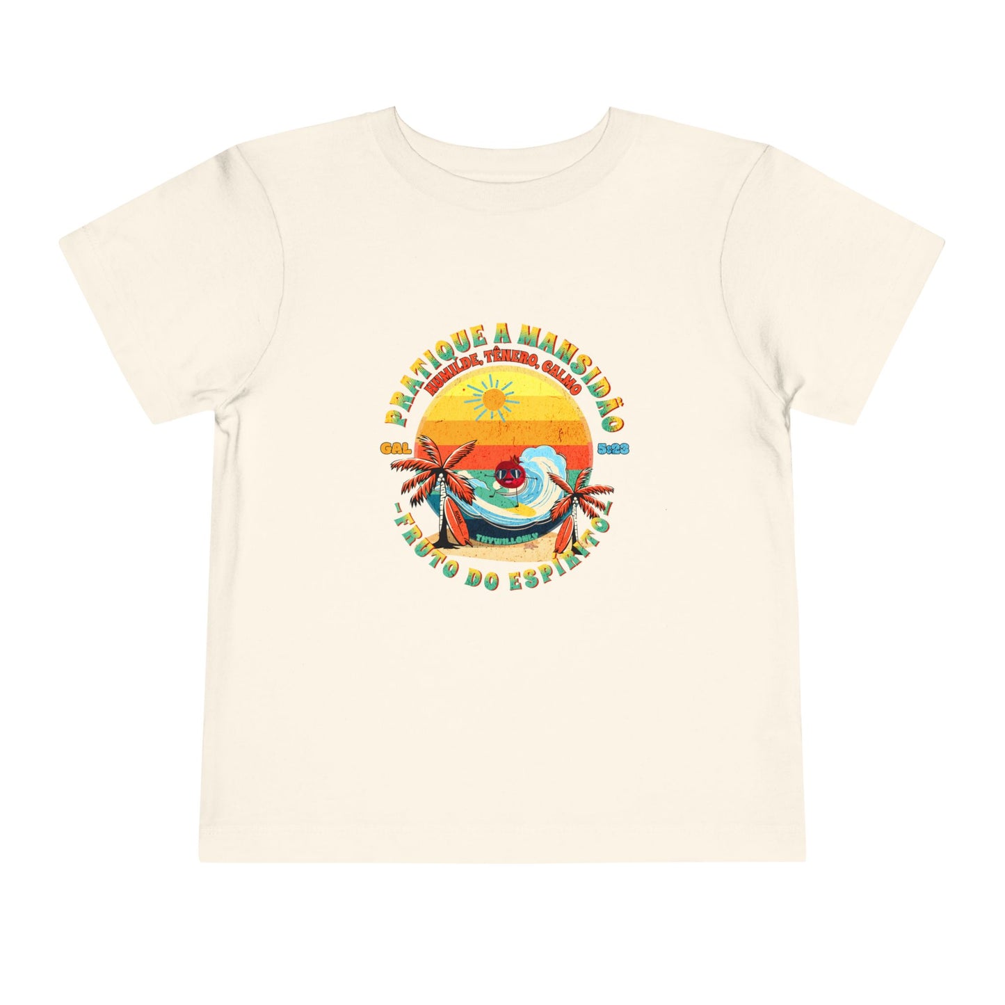 Gálatas 5:23 Camiseta Infantil: Mansidão – Fruto do Espírito