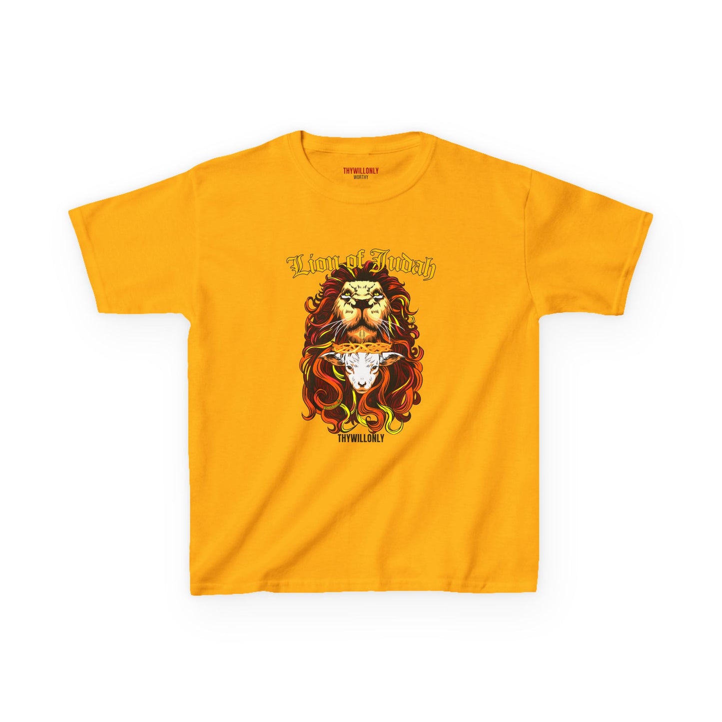Revelation 5:5 Kids T-Shirt – The Lion of Judah