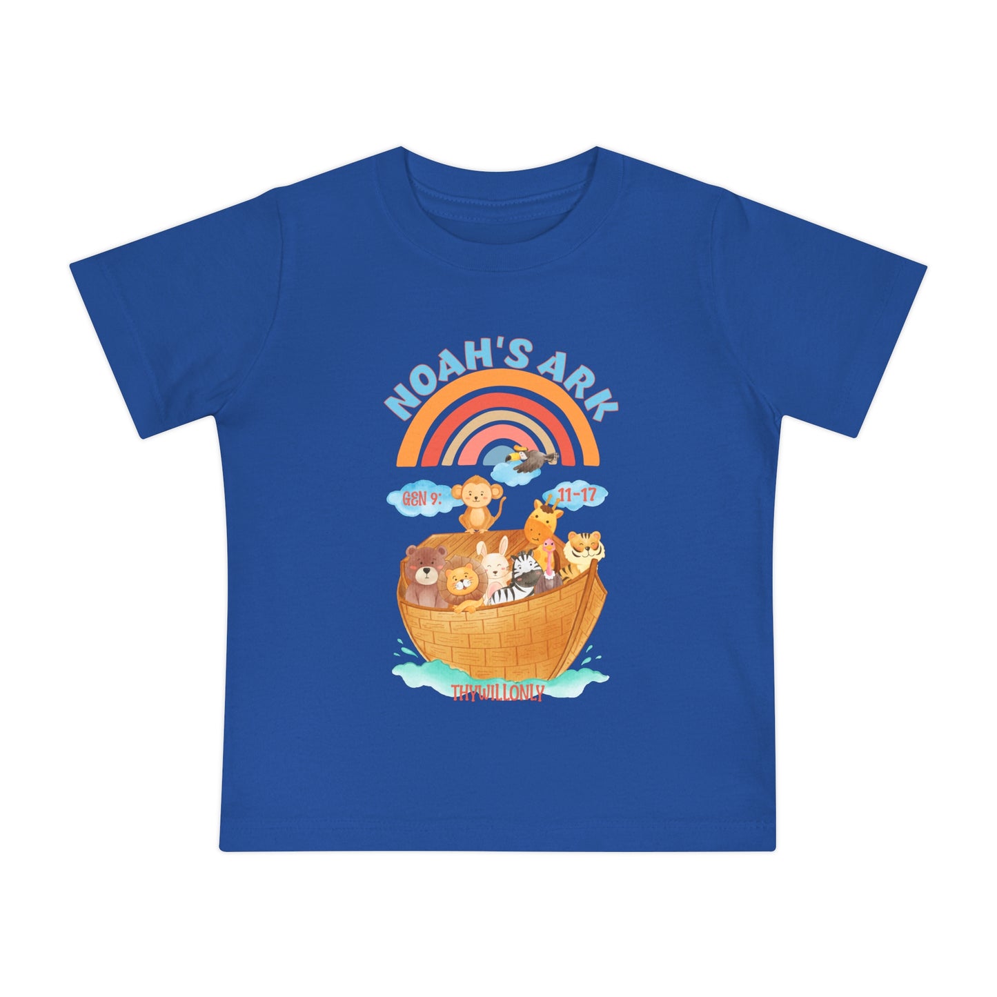 Genesis 9:13 - Noah’s Ark Baby Tee – God’s Covenant Remembered