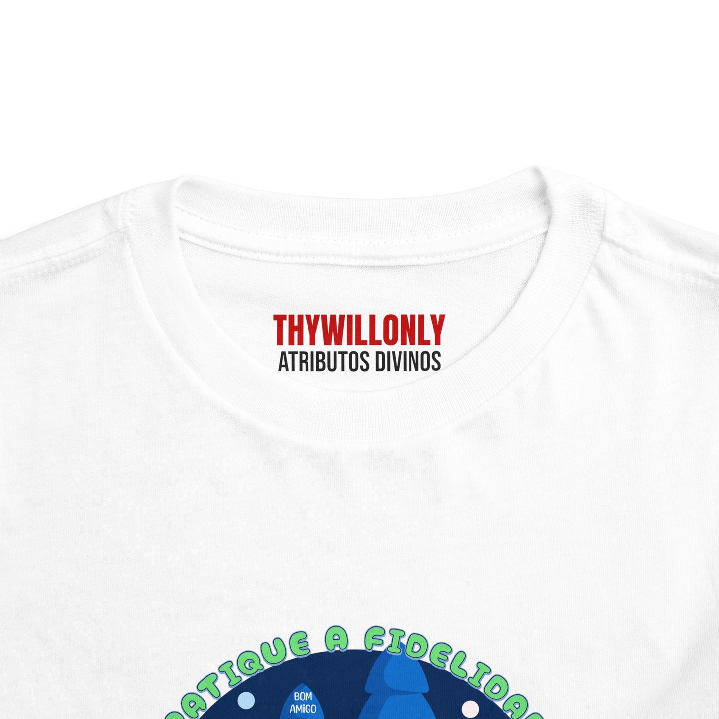 Gálatas 5:22 Camiseta Infantil: Fidelidade – Fruto do Espírito