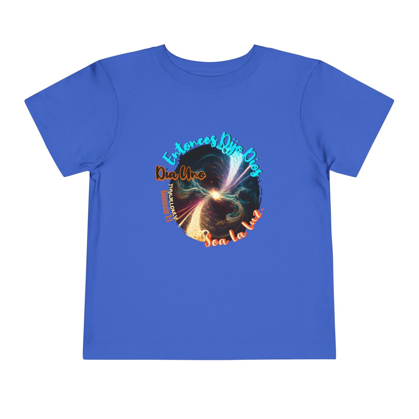 Día 1 de la Creación - Camiseta Infantil: Sea la Luz