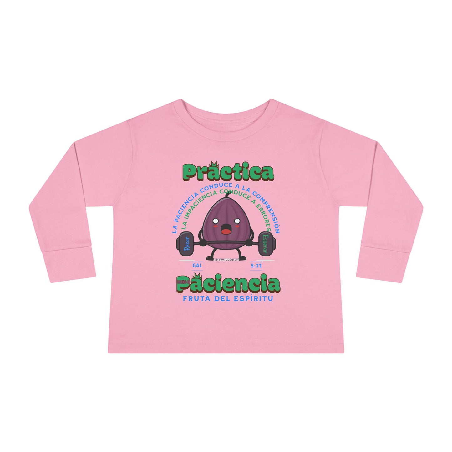 Gálatas 5:22 - Camiseta para Niños: Paciencia – Fruto del Espíritu