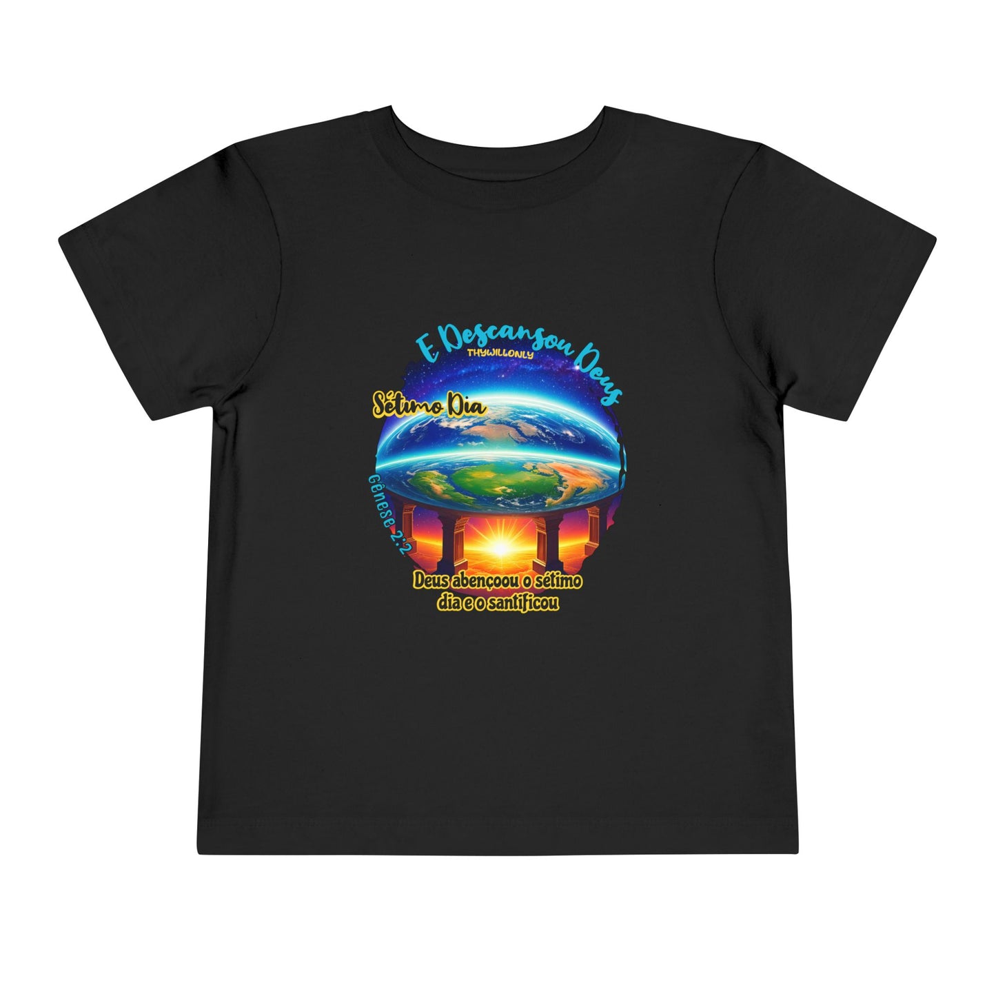 Camiseta Infantil – Dia 7 da Criação: Deus Descansou