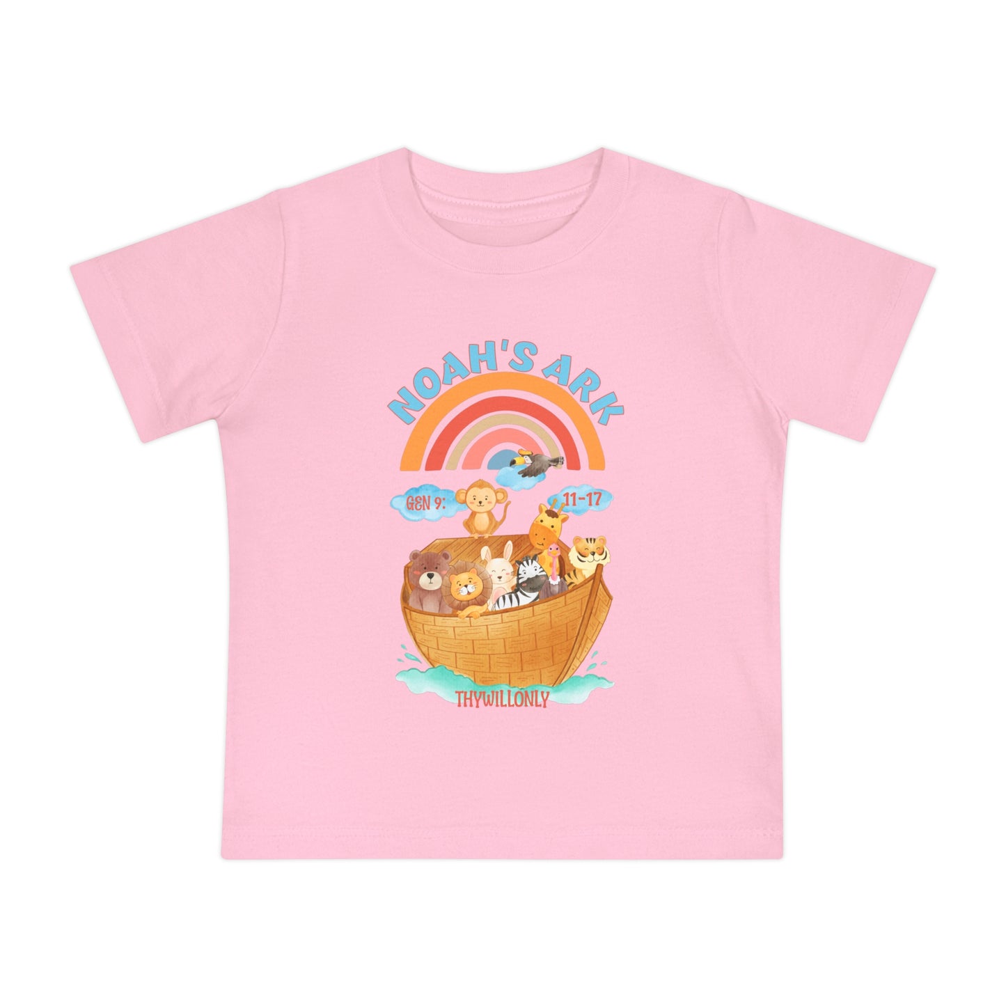 Genesis 9:13 - Noah’s Ark Baby Tee – God’s Covenant Remembered