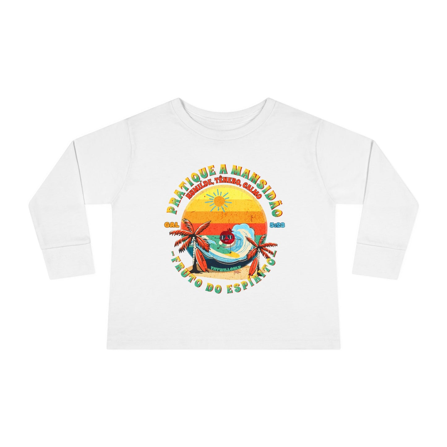 Gálatas 5:23 Camiseta Infantil: Mansidão – Fruto do Espírito