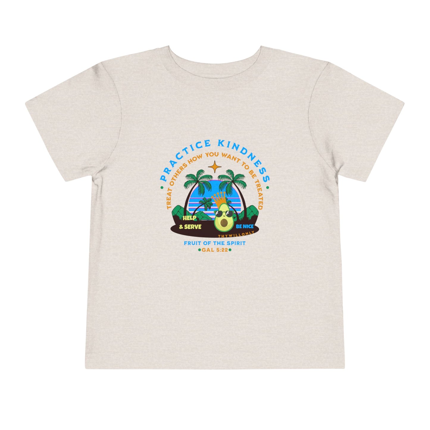 Galatians 5:22 Toddler Tee: Kindness β Fruit of the Spirit