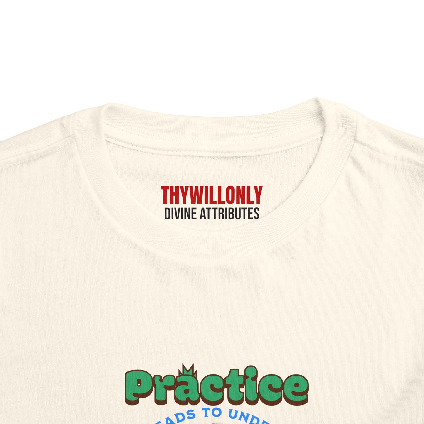 Galatians 5:22 Toddler Tee: Patience – Fruit of the Spirit