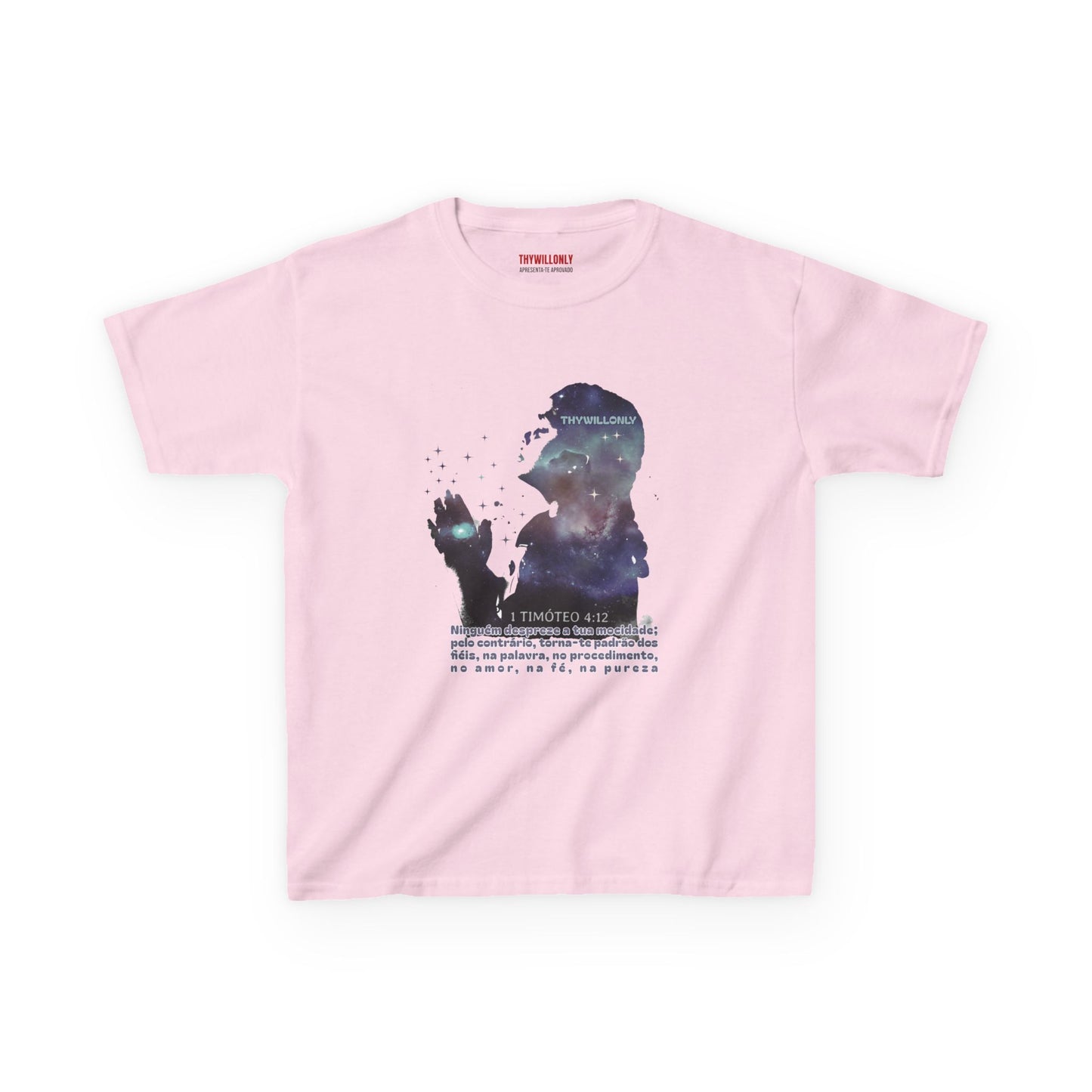 1 Timóteo 4:12 Camiseta Infantil – Seja um Exemplo