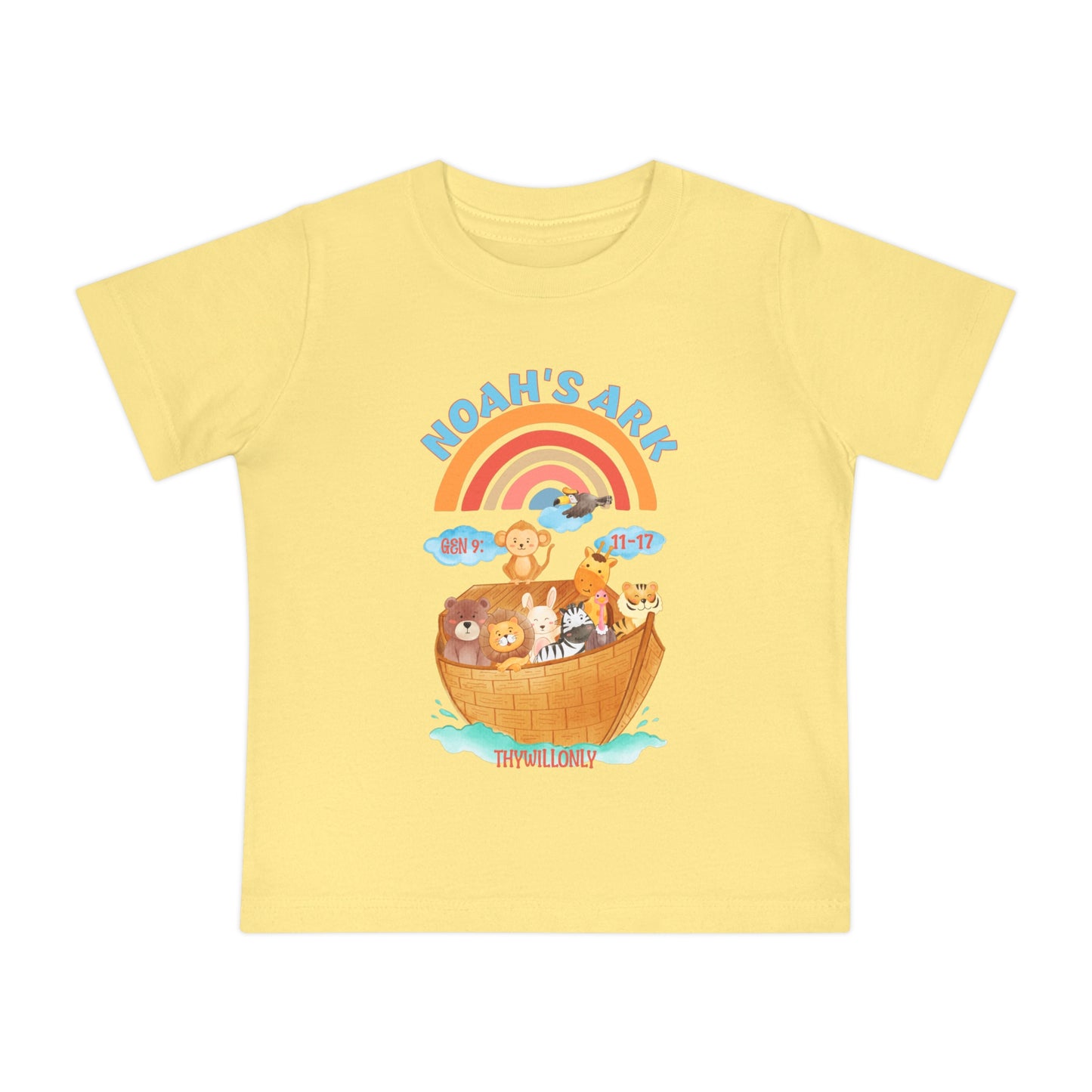 Genesis 9:13 - Noah’s Ark Baby Tee – God’s Covenant Remembered