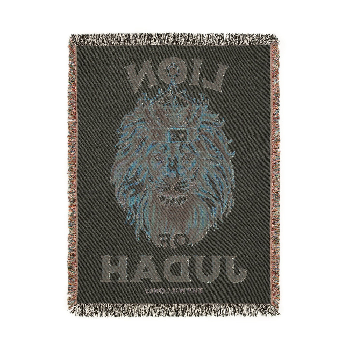 Lion of Judah Woven Blanket – Revelation 5:5