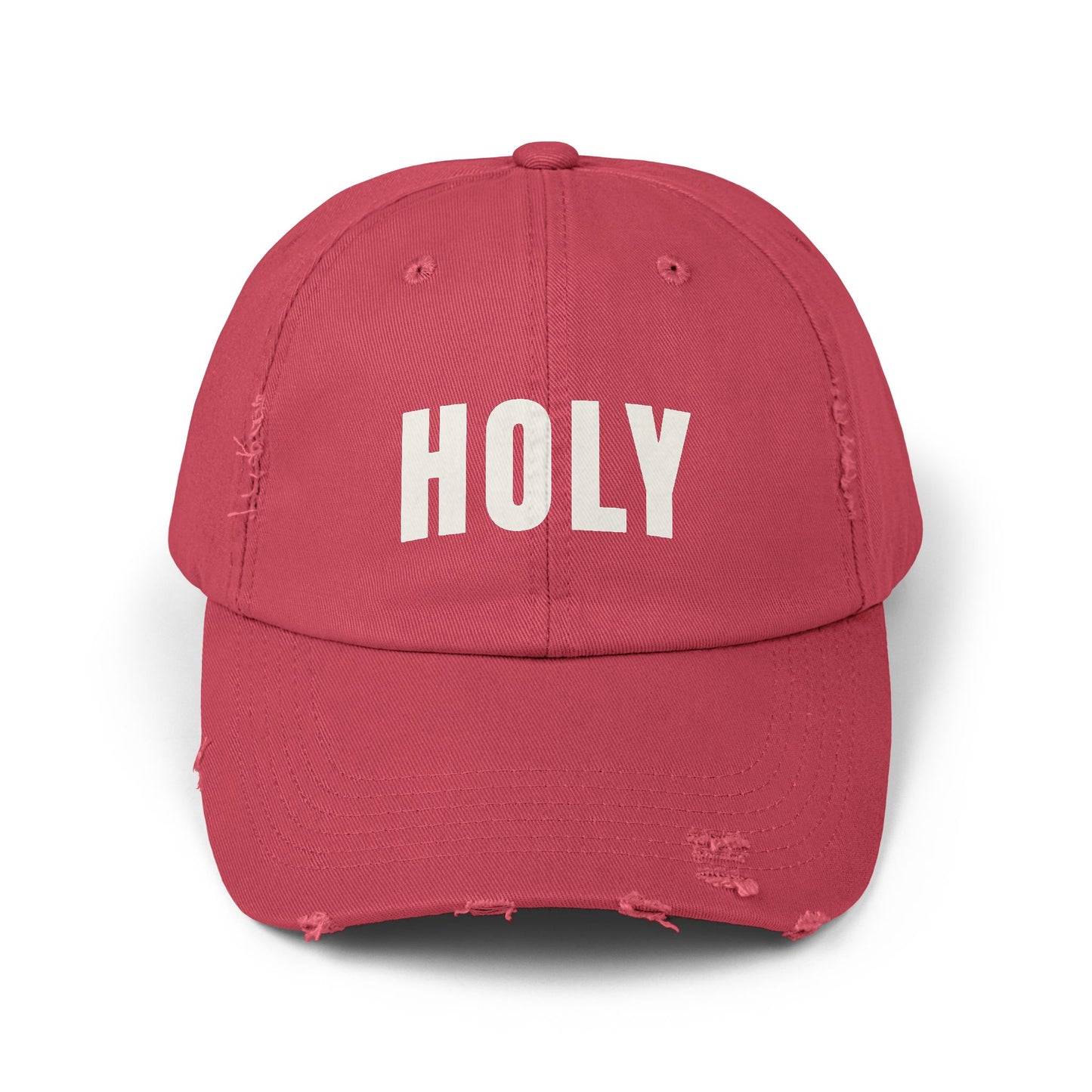 HOLY Distressed Cap – Set Apart in Him
