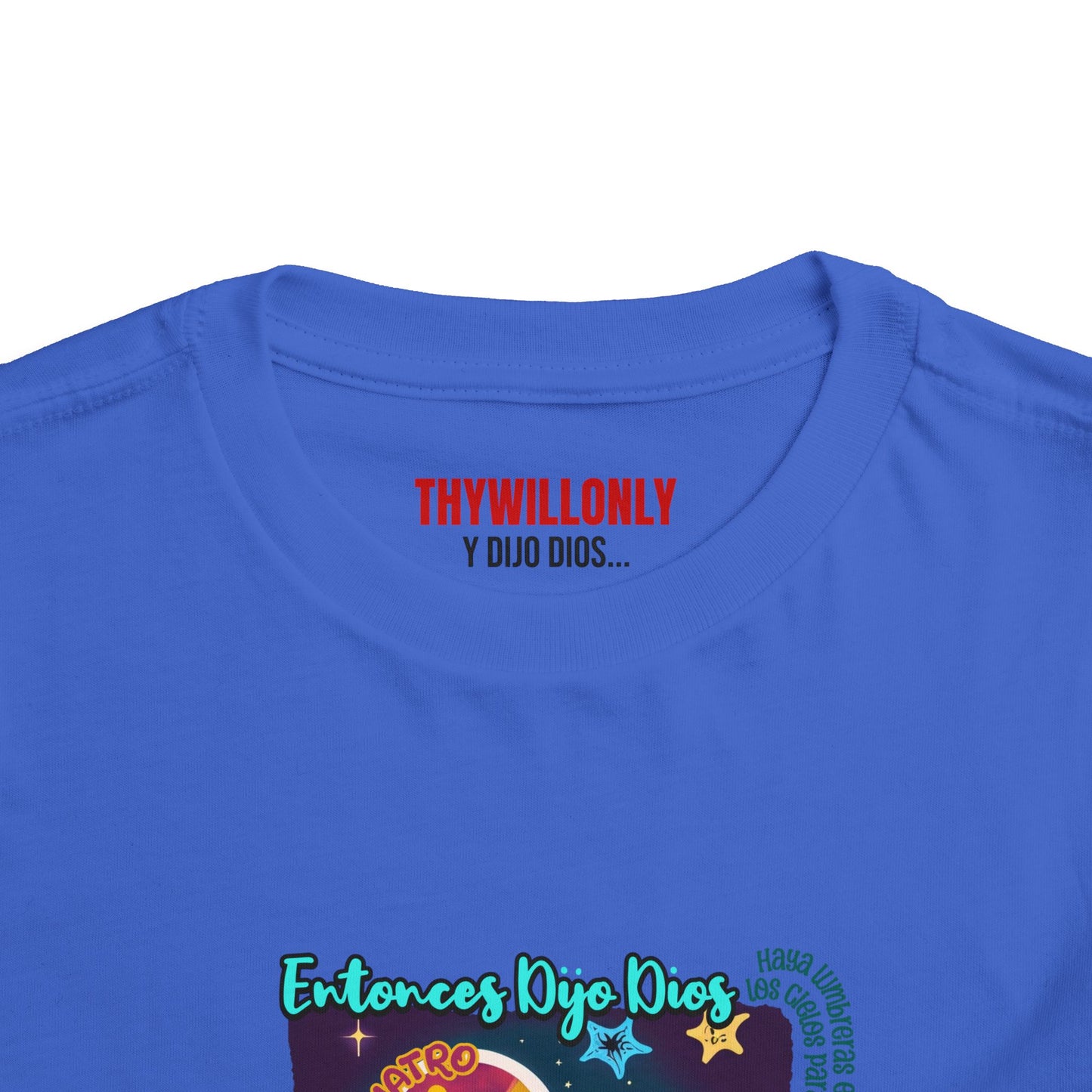 Día 4 de la Creación - Camiseta Infantil: Luces en los Cielos
