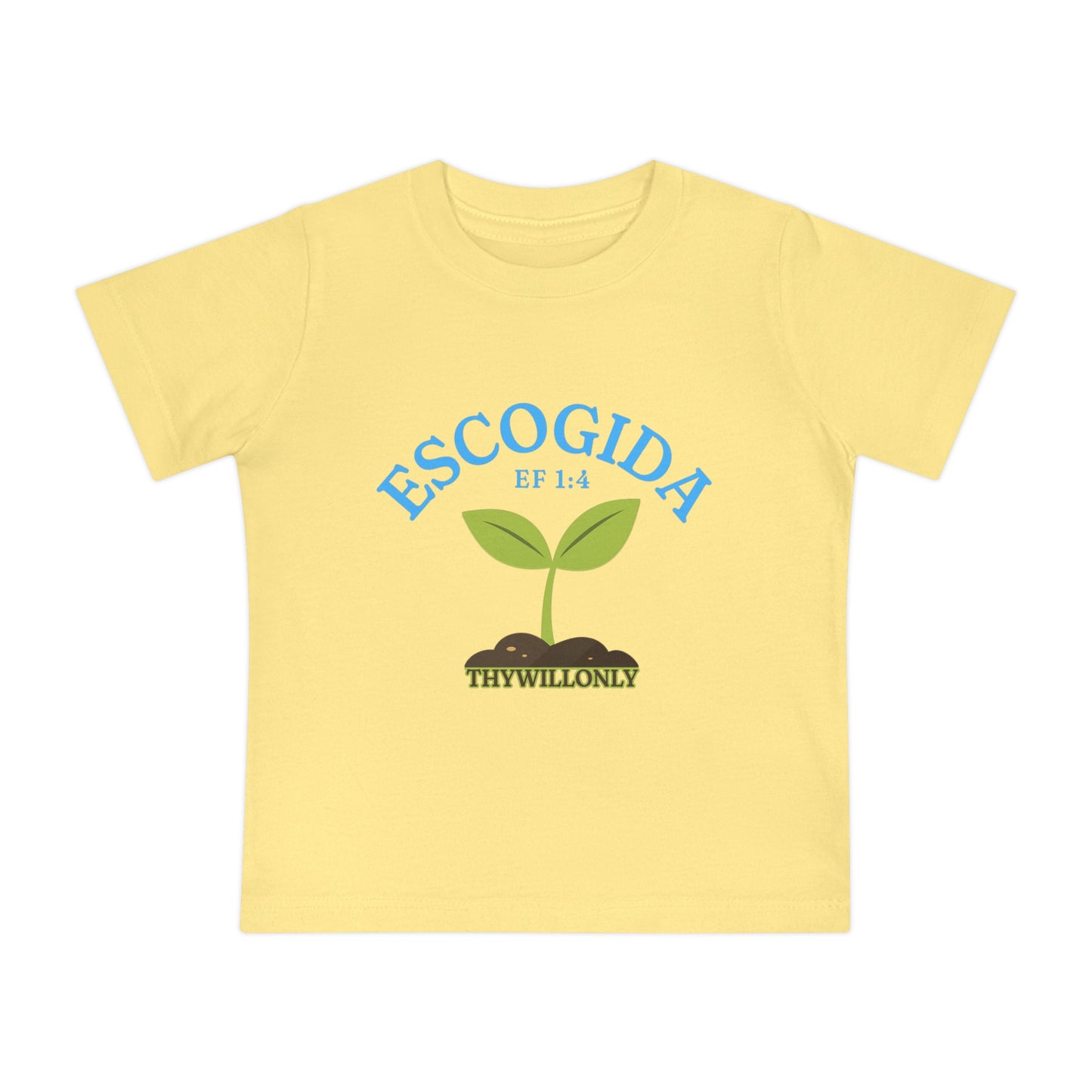 Efesios 1:4 - Camiseta para Bebé Escogida