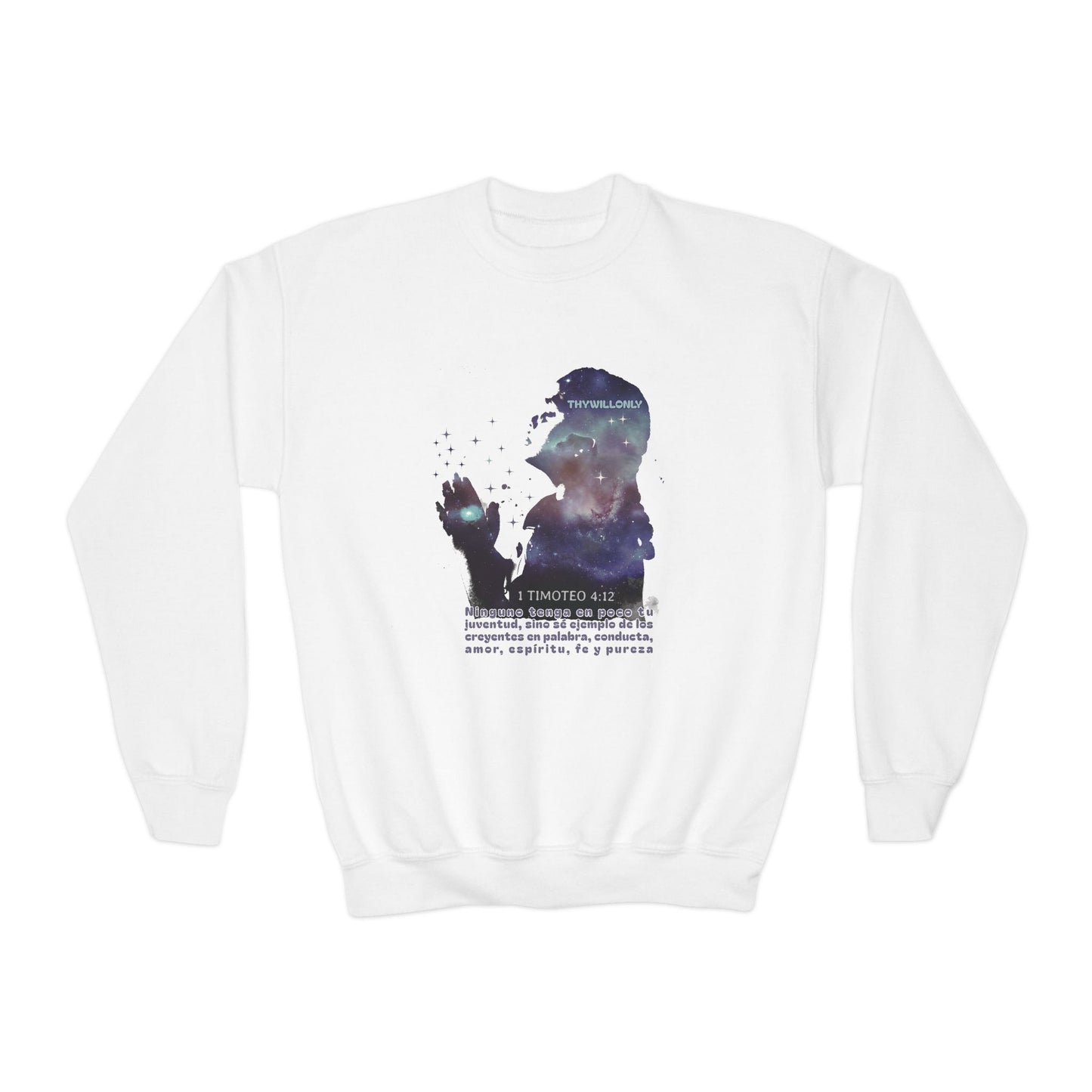 1 Timoteo 4:12 - Sudadera para Jóvenes: Sé un Ejemplo