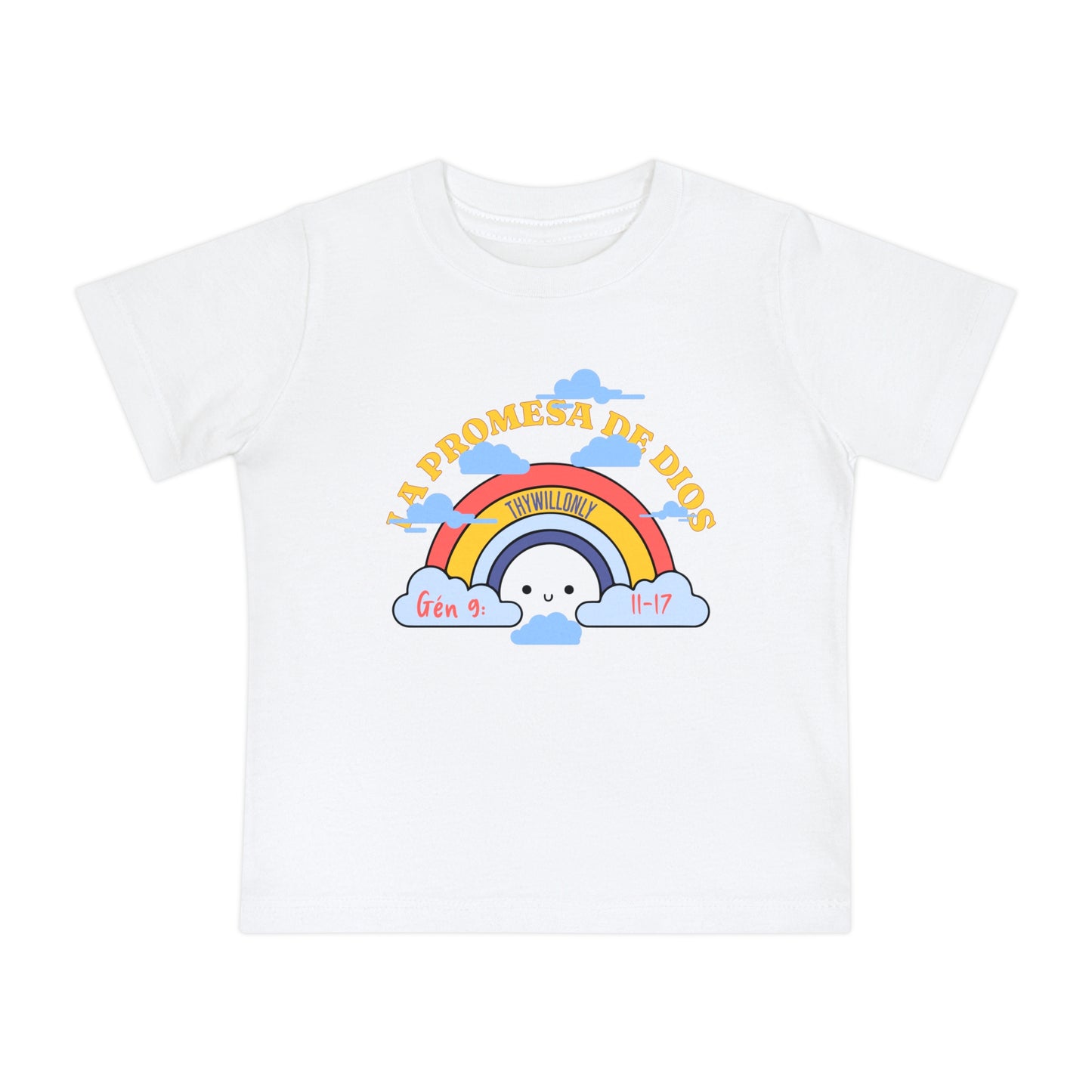Génesis 9:11–17 - Camiseta para Bebé La Promesa de Dios