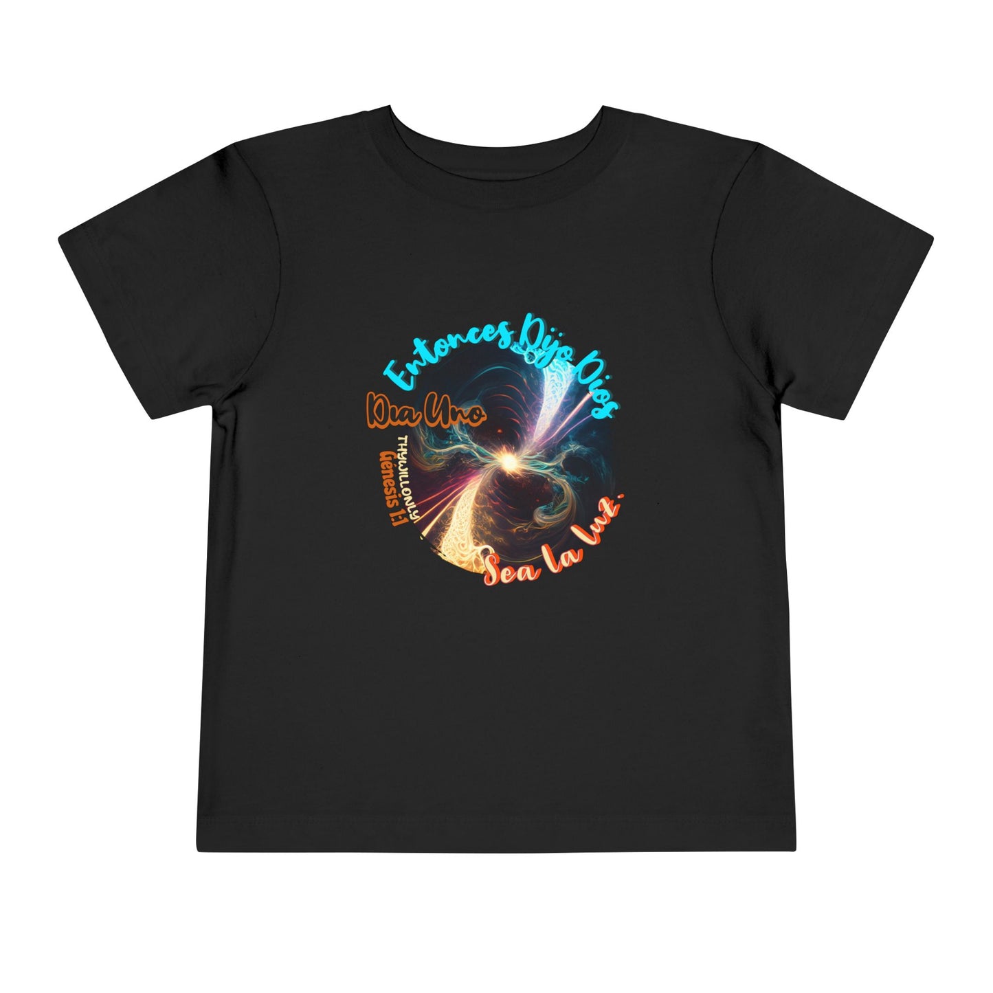 Día 1 de la Creación - Camiseta Infantil: Sea la Luz