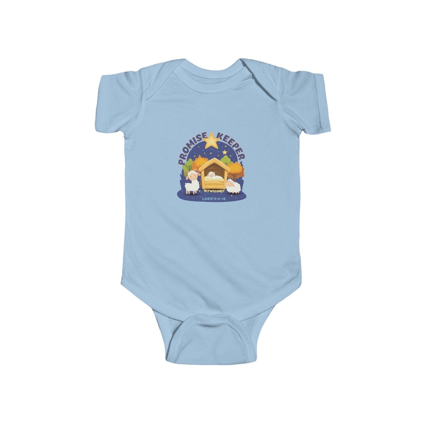 Luke 2:11-12 - Promise Keeper Baby Onesie