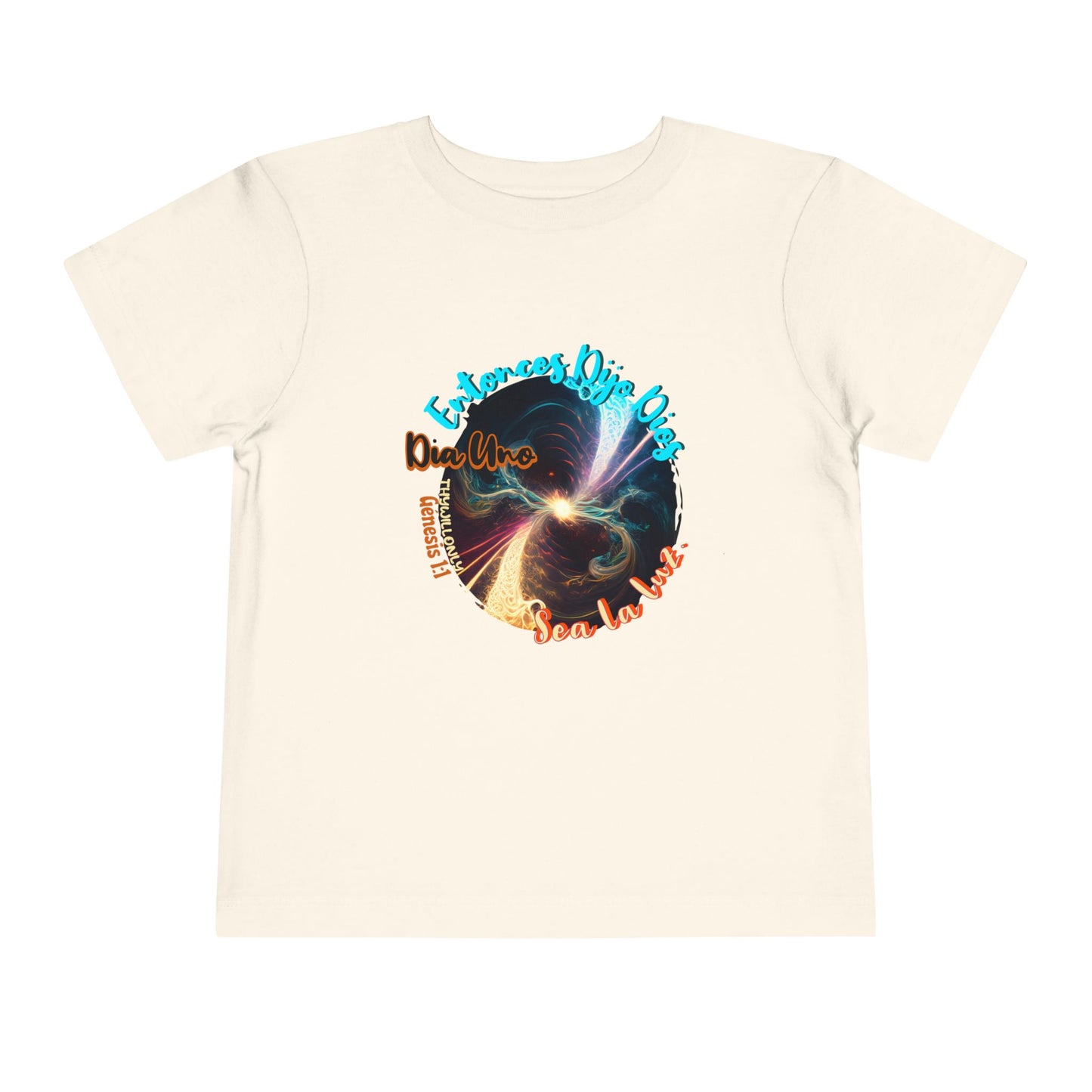 Día 1 de la Creación - Camiseta Infantil: Sea la Luz