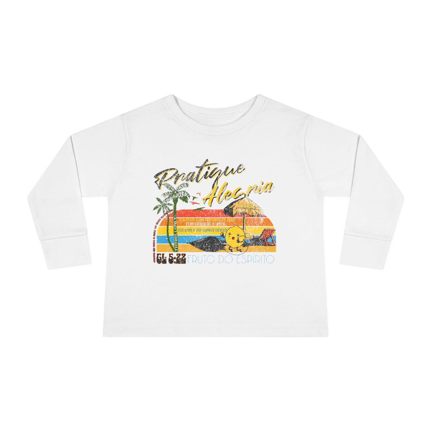 Gálatas 5:22 Camiseta Infantil: Alegria – Fruto do Espírito