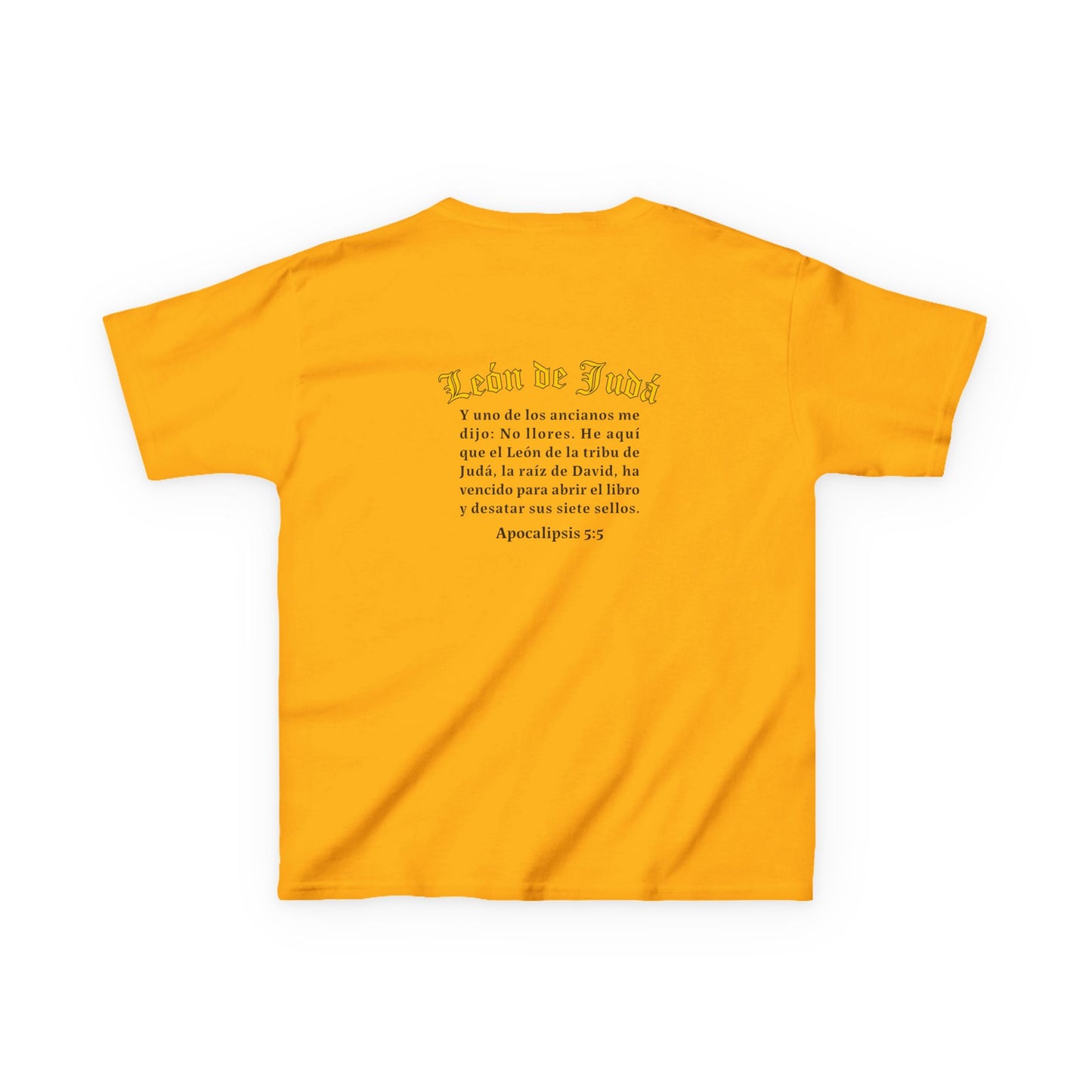 Apocalipsis 5:5 - Camiseta para Jovenes: El Orgullo del León de Judá